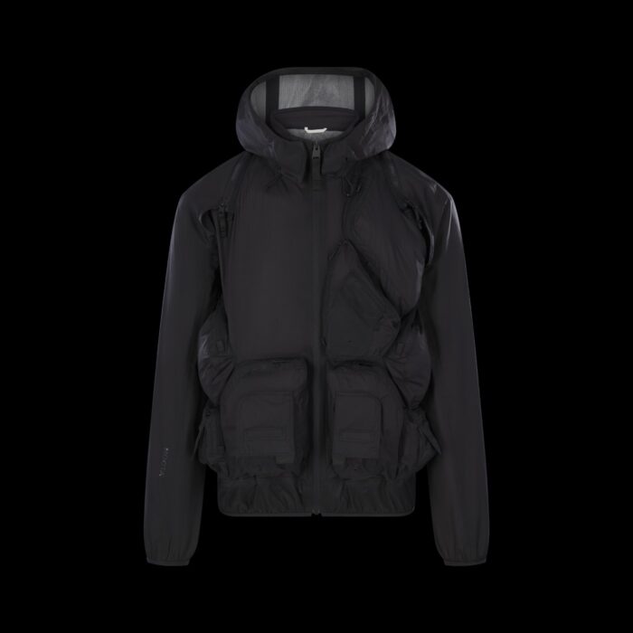 Deep Pockets Nylon Tech Jacket